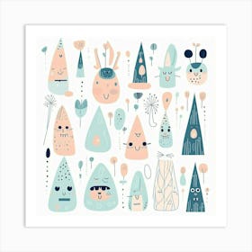 Doodles Art Print