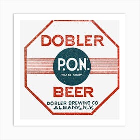 Dobler Brewing Co Art Print