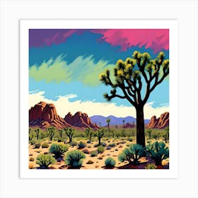 JOSHUA TREE ART Art Print