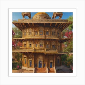 Tower Mosque Art Print