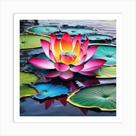 Lotus Flower 20 Art Print