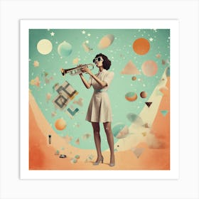 Jazz Musician 2 Art Print