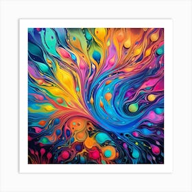 Abstract Abstract Painting 2 Art Print