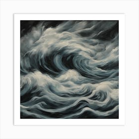 Stormy Seas 9 Art Print