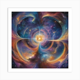 Universal energy Art Print