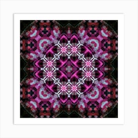 Abstraction Watercolor Purple Art Print