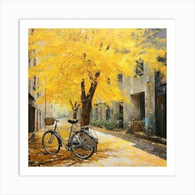 Autumn In Paris Art Print