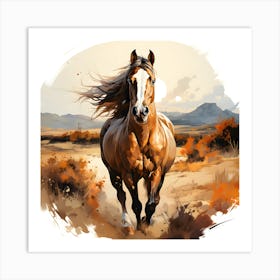 Ethereal Equine A Vision Of Grace Art Print