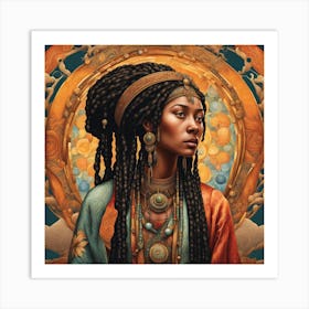 Tutul-Xi Queen Art Print