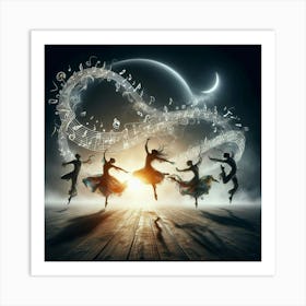 Ballet Dancers Art Print