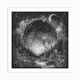 Forest 5 Art Print