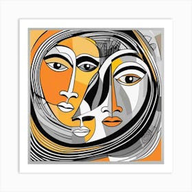 Cubist Painting 1 Art Print