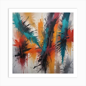 Abstract Painting 186 Art Print