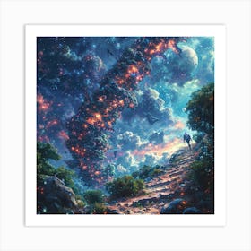 Starry Sky Art Print