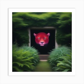 Red Lion Art Print