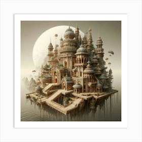 City In The Sky Art Print