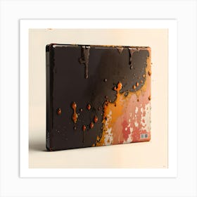 Drips And Splashes Art Print