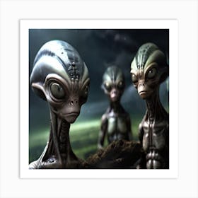 Aliens Art Print