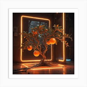 Orange Tree 3 Art Print