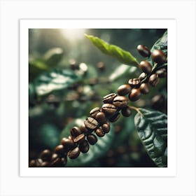 Coffee Beans 71 Art Print