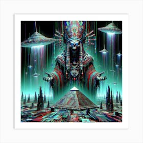 Egyptian God Art Print