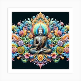 Buddha 9 Art Print