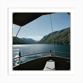 View From A Boat Art Print