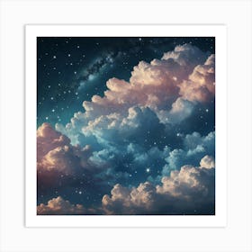 Clouds In The Sky Art Print