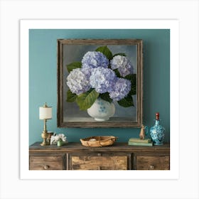 Hydrangeas Art Print