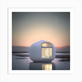 House On Patagonia Art Print