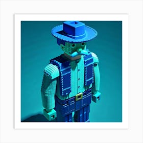 Lego Cowboy 1 Poster