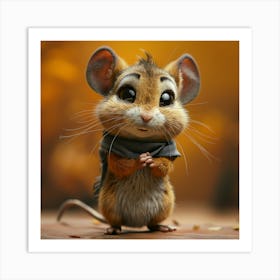 Cute Mouse 3 Art Print