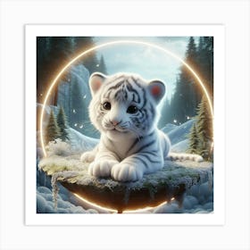 White Tiger 24 Art Print