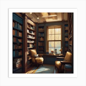 Library Nooks Art Print