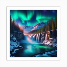 waterfall Art Print