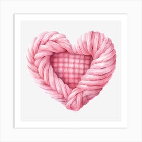 Heart Of Yarn 18 Art Print