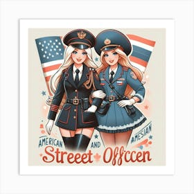 Street Officer Art Print