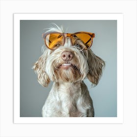 Dog In Sunglasses 11 Art Print