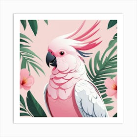 Default Pink Cockatoo Art 2 Art Print