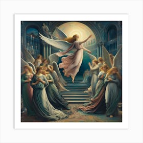 Angels Of The Church Art Print