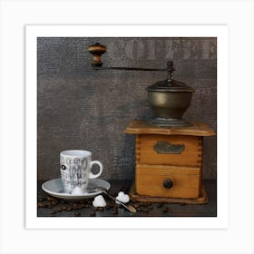 Coffee Grinder Art Print