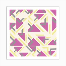 Geometric Pattern 1 Art Print