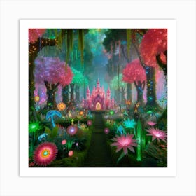 Fairytale Forest 4 Art Print