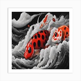 Koi Fish 1 Art Print