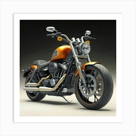 Harley-Davidson 2 Art Print