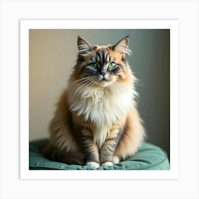 Coon Cat Art Print