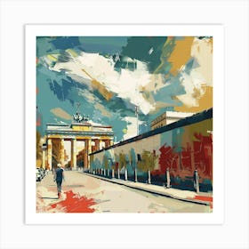 Brandenburg Gate Art Print