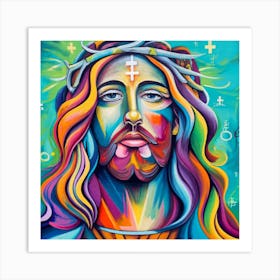Jesus Wall Art 4 Art Print