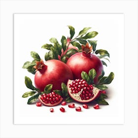 Pomegranate Art Print