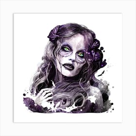 Day Of The Dead Girl 3 Art Print